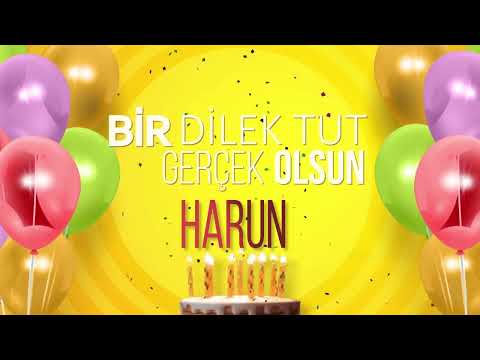 HARUN - İyi ki Varsın İyi ki Doğdun Harun #harun