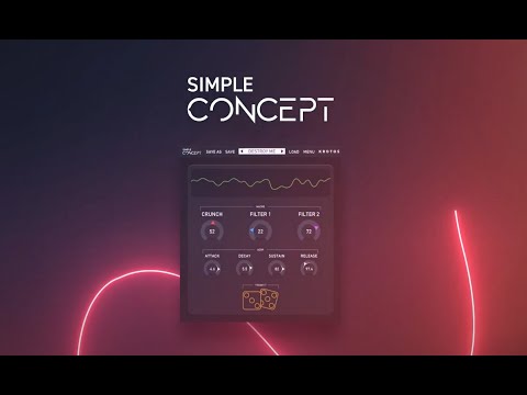 Krotos Audio - Simple Concept | interactive & easy to use soft-synth | Synthesiser Plugin Presets