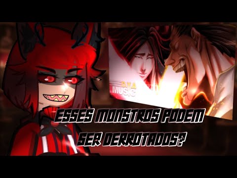 Hazbin hotel reagindo ao rap da Urohana Vs Zaraki [ DYA ] 
