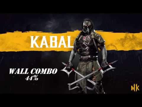 MORTAL KOMBAT 11   Kabal Wall combo 44%