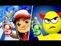 Subway Surfers VS Smash To Draw Gameplay Adventure Subway Surf Subway Surfers Cartoon Game