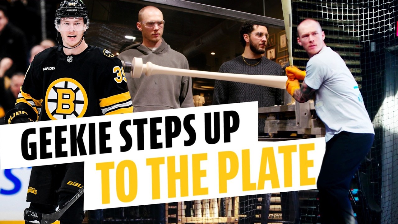 Skates Off: Morgan Geekie Revisits His Baseball Roots