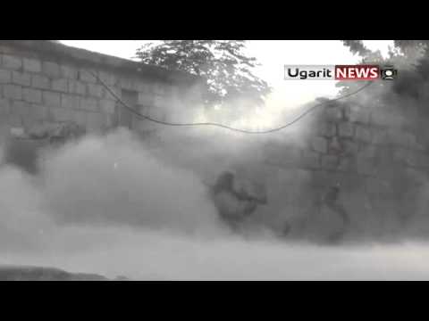 استهداف تجمع لقوات النظام من قبل لواء شهداء إدلب في مدينة إدلب