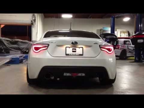 Spyder L.E.D. Tail Lights for Scion FR-S / Subaru BRZ Demo Video