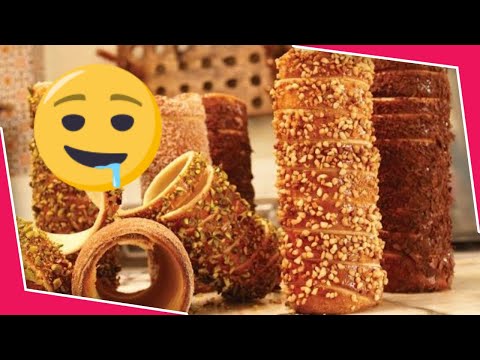 How to Make Chimney Cake/Kürtőskalács - DELICIOUS RECIPE step by step!