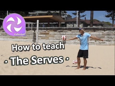 • The Serves • How to teach volleyball skills at elementary school thumbnail