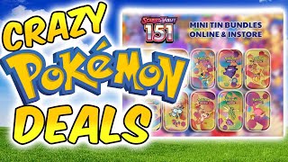 CRAZY BLACK FRIDAY POKEMON DEALS! 151 & Mega Charizard UPC Return!