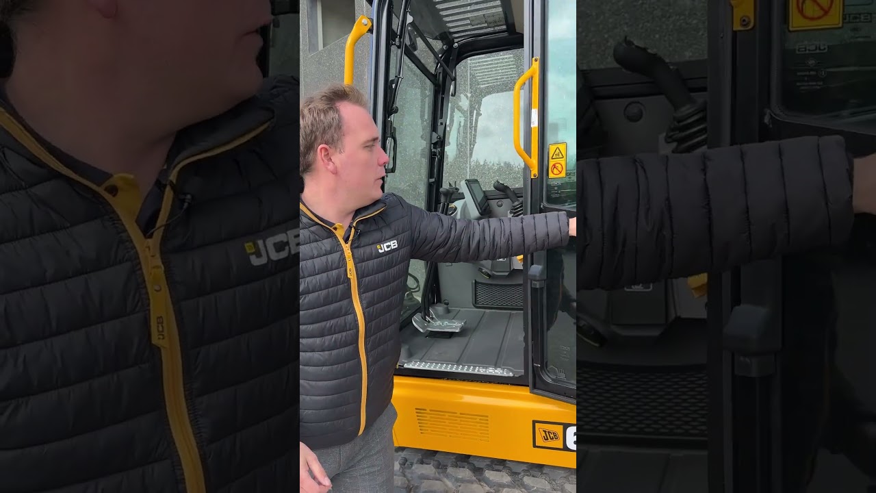 JCB Minigraver - Indstigning