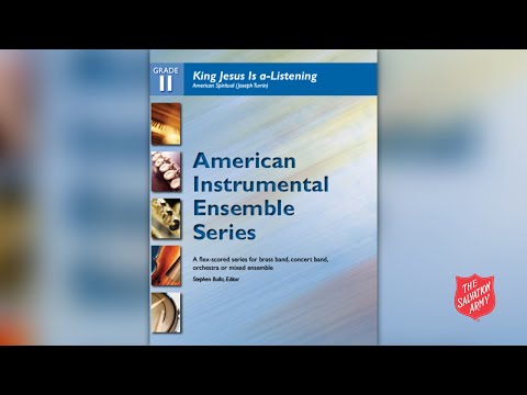 AIES 2324 - "King Jesus Is a-Listening" - Arr. Joseph Turrin