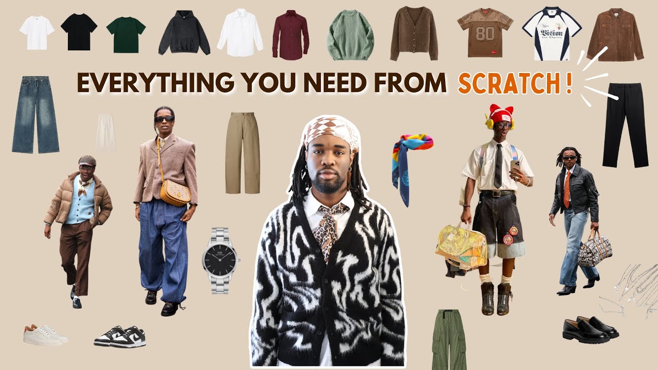 BUILDING OUT YOUR FASHION WARDROBE | MENS FASHION