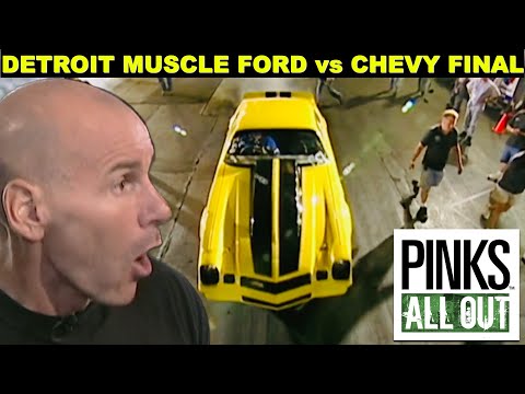 PINKS ALL OUT - A Detroit Muscle Chevy vs Ford Final at Milan Dragway! Full Episode
