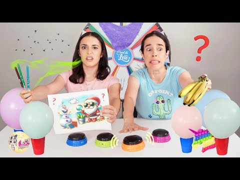 FIZEMOS UMA MARATONA DE DESAFIOS!!! ★ Roleta, Slime, LOL, Desenho Maluco, Fidgets e Mais *INÉDITOS*