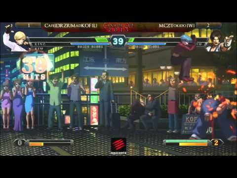 CC2013 KOFXIII Top 4 GF - CafeID|RZR|MadKOF (CAST) vs MCZ Tokido (XIOR-MRK-KIM)