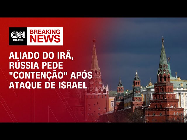 Aliado do Irã, Rússia pede "contenção" após ataque de Israel | CNN NOVO DIA