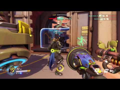 Overwatch Launch MP gameplay pt29 - Best Balanced Team EVER?!