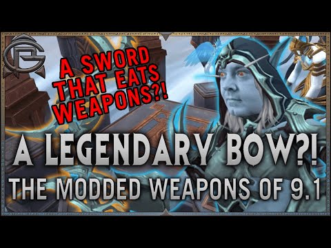 Hands On With The LEGENDARY Bow! - The Modded Weapons of 9.1