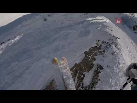 Winning GoPro Run Lorraine Huber - Fieberbrunn FWT17 - Swatch Freeride World Tour 2017