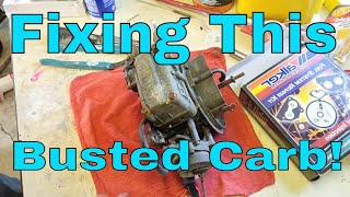 Rebuilding A Boat Carb - Sunbird Boat Project Part 8