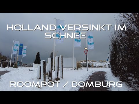 Roompot / Domburg - Holland is buried in snow