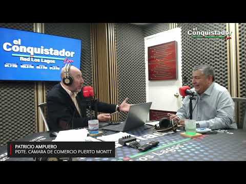 En Café Expréss, Patricio Ampuero, Presidente Cámara de Comercio Puerto Montt.