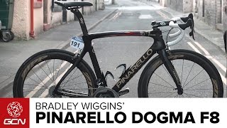 Bradley Wiggins' Custom Painted Pinarello Dogma F8
