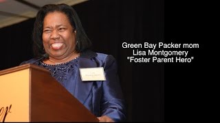Green Bay Packer mom, foster parent hero