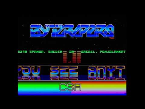 Byterapers CSA 1ST - Amiga Demo From 1988 - Demoscene 50 FPS