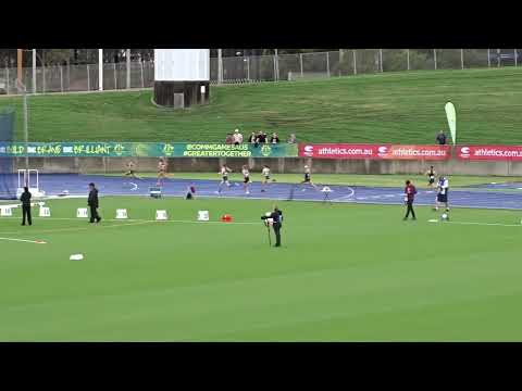 Ht3. 400m U15yrs Women, Australian Athletic Championships, Sydney 26/03/2022