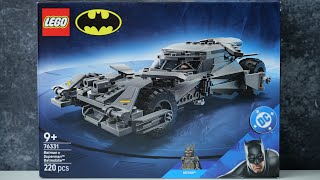 LEGO Batman 76331 Batman v Superman Batmobile - LEGO Speed Build Review
