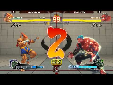 CECC Day 1 - SSF4AE2012 Top 16 to Top 8 - A&C.Calvin vs Ironstein