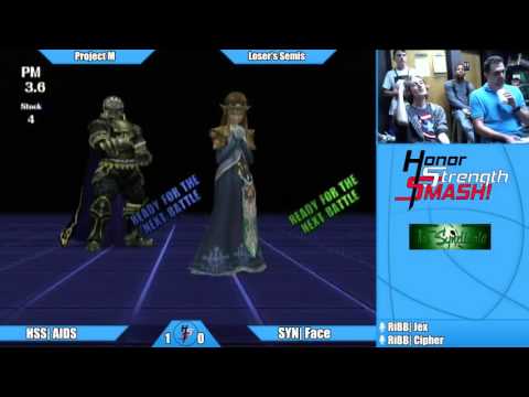 HSS | AIDS (Ganon) |vs| SYN | Face (Zelda) Project M 3.6