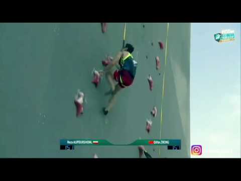 New world record speed climbing