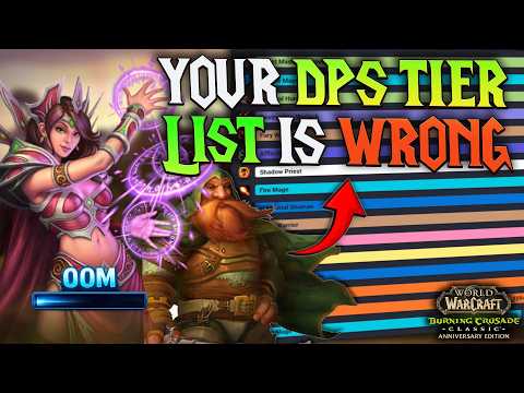 Your TBC DPS Tier List Is WRONG (Post-Nerf Check)