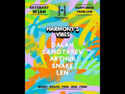 Samotarev live dj set at Harmony Beach Club [Koh Phangan] - 10.02.24