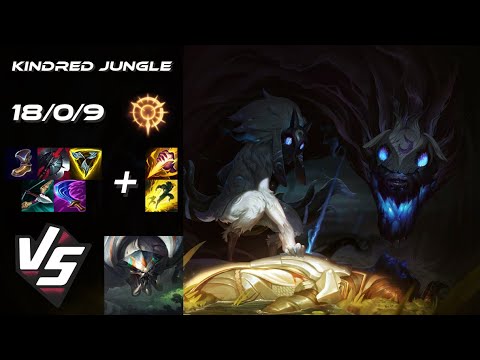 JUNGLE Kindred vs Skarner - NA Challenger Patch 14.24