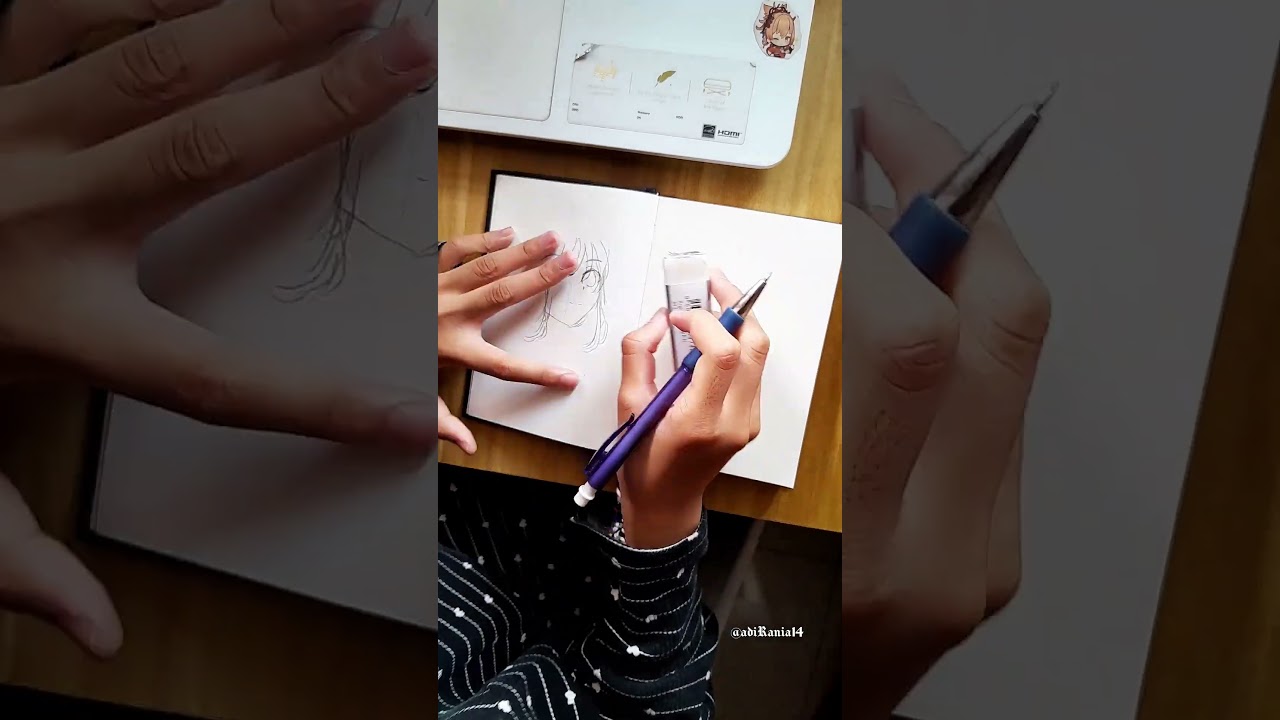 #drawing #gambar #anime #sketsa #sketch #art #draw #kartun #drawingsketch