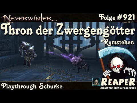 NEVERWINTER #921 Thron der Zwergengötter - Schnitter Herausforderung - Schurke Play PS4/PS5 deutsch