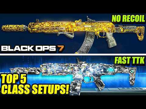 BLACK OPS 7: NEW TOP 5 FASTEST TTK META LOADOUTS After UPDATE! (BO7 Best Class Setups) BO7 Best Guns
