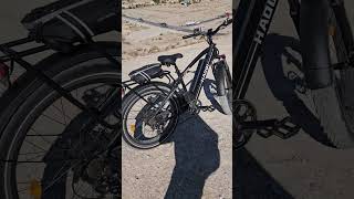 I did some hill climbing on my HAOQI Leopard Pro #ebike in east Las Vegas.