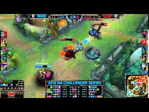 NME VS CLG Black Game 1 Highlights   2015 NA CS Spring W3D1   YouTube
