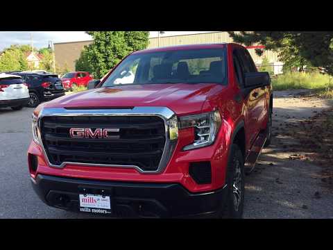 2019 GMC Sierra 1500 4WD Crew Cab X31 Off Road Pack Power Tailgate Red Oshawa ON Stock #191306