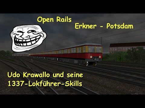 Lets Play Open Rails - chaotisch mit BR277 von Erkner nach Potsdam
