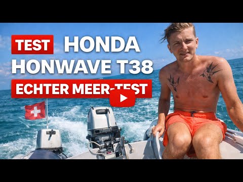 Honda Honwave T38 Test im Meer | Hochdruck-Boden Schlauchboot im Praxistest