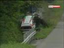 Toyota Corolla WRC Królikowski crash wyścig górski cisna '08