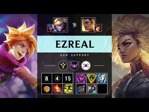 Ezreal Support vs Rell - KR Master Patch 25.S1.2