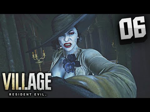 RESIDENT EVIL 8 VILLAGE - BOSS FIGHT LADY DIMITRESCU OMG - Part 6 (RE 8 Village 4k)