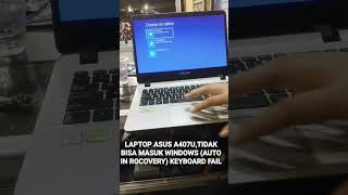 Download lagu LAPTOP ASUS A407U AUTO IN RECOVERY | WINDOWS ERROR 0xc0000098 mp3