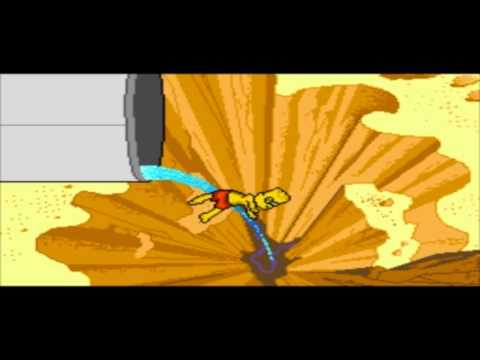 The Simpsons : Virtual Bart Megadrive