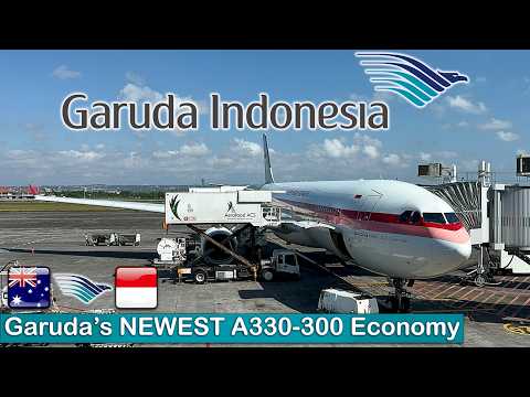 GARUDA INDONESIA'S NEWEST A330-300 Economy to Bali - Has it improved?
