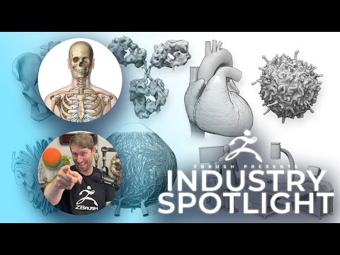 ZBrushLIVE Industry Spotlight: Medical Illustration – Andrew Swift - ZBrush 2022